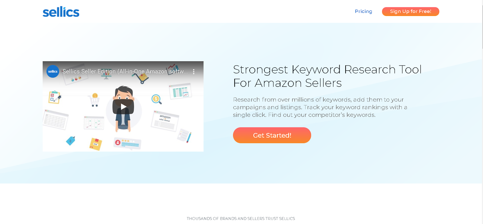 sellics kwr tool