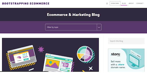 Bootstrapping Ecommerce