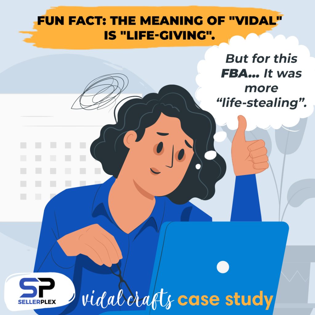 Fun Fact: The meaning of "Vidal" is "life-giving".
But for this FBA… It was more “life-stealing”.