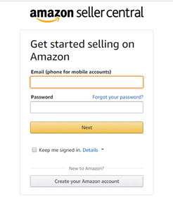 amazon seller central