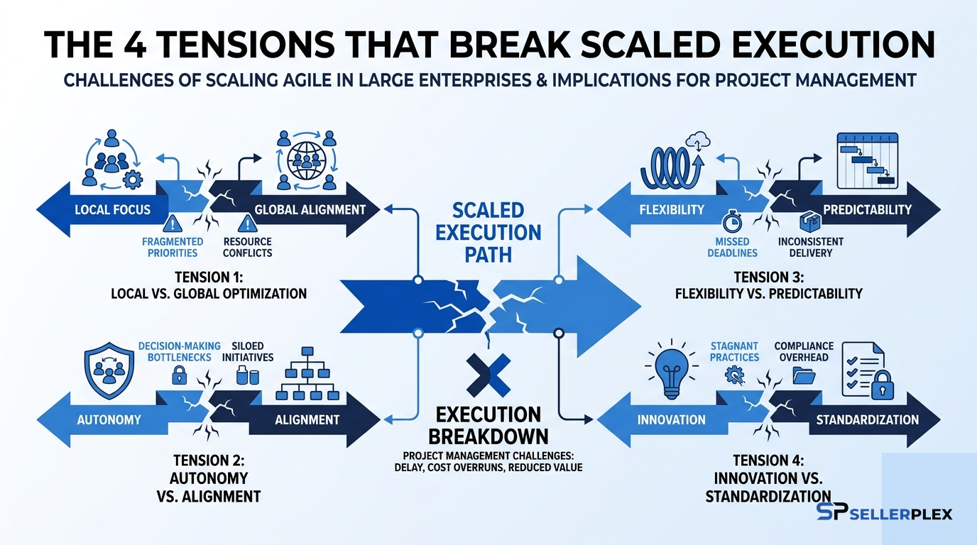 The 4 tensions that break scaled execution